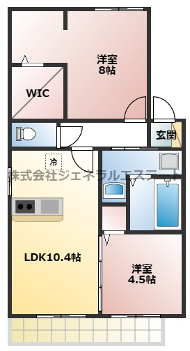 グランドゥール畷の間取り