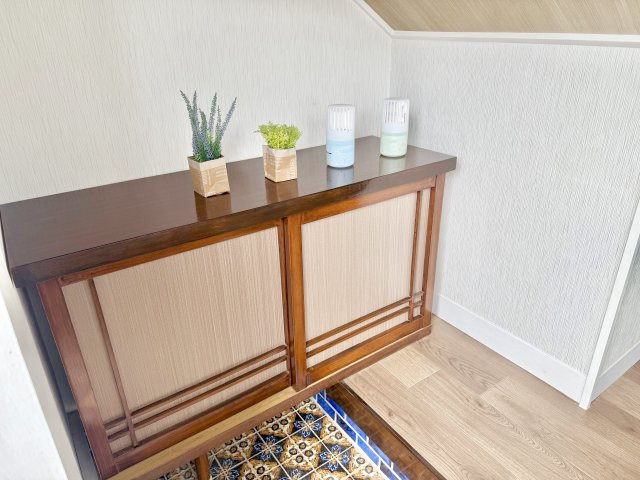 東松山市松葉町3丁目貸家の玄関