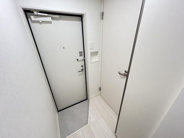 ＣＢ桶川駅前アルデの玄関