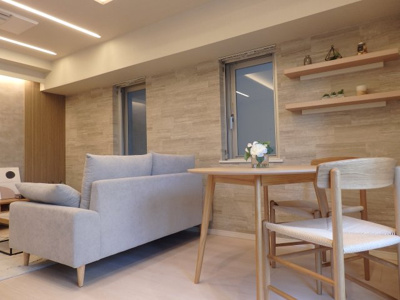 【居間・リビング】 | ラコント新宿セントラルパークアパートメント