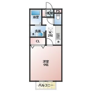 オワゾーモンターニュの間取り