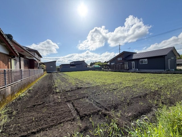 都城市上水流町の売地の外観
