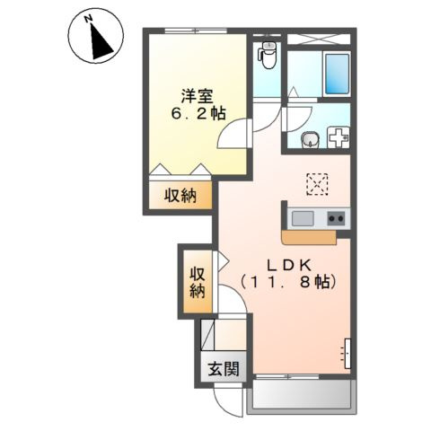グリーンステージの間取り