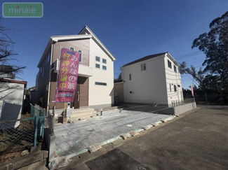 【前面道路含む現地写真】 | 小学校7分　コンビニ６分　６m道路　清水口　1号棟 | 現地（2026.02.01撮影）
