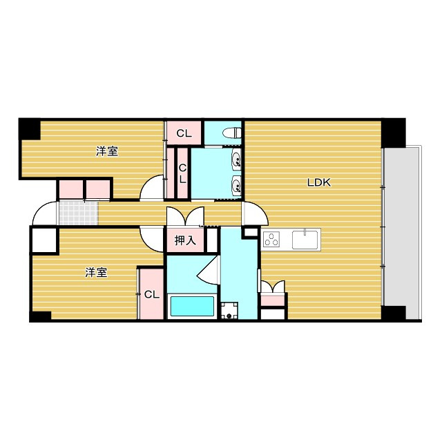 magnifique kitasakurazakaの間取り