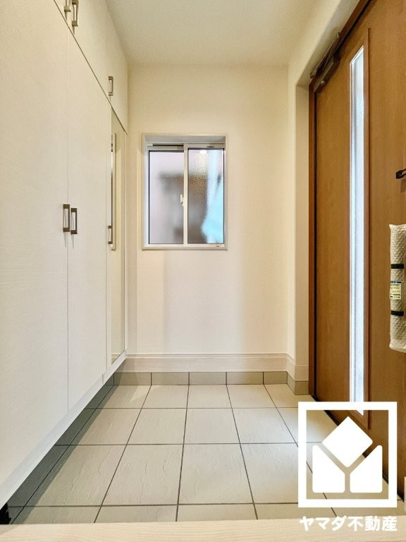 宇治市広野町小根尾　の玄関