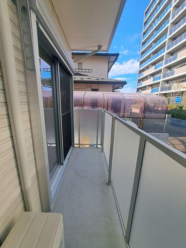 A＇s Crestのバルコニー