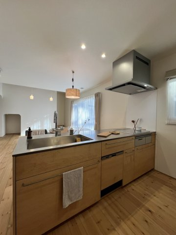 人吉市東間下町　建売住宅のキッチン