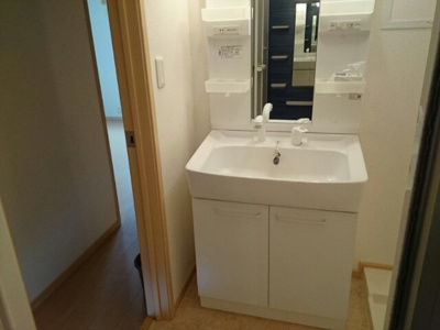 【洗面所】 | サンレミ・ブーケ・アイ | 忙しい朝には欠かせない洗面所です