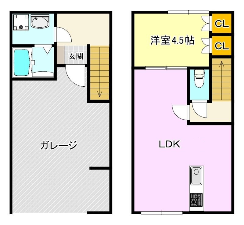 K－ideal鳥栖【10,000円キャッシュバック対象物件】の間取り