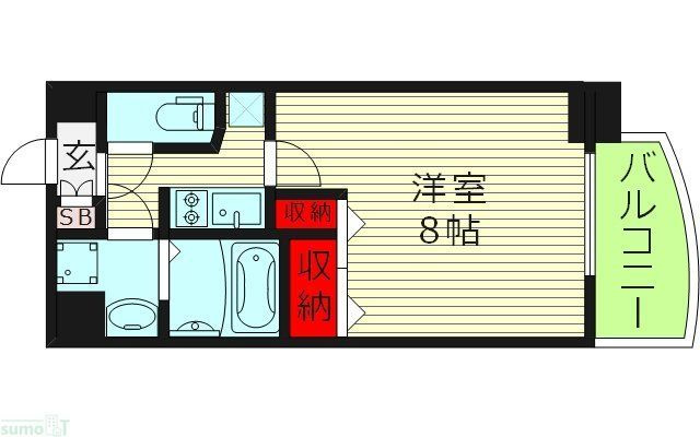 【間取り】 | アドバンス大阪フェリシア