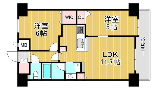【間取り】 | グラマシー京橋