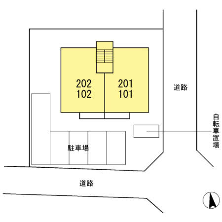 コンフォール　　刈谷市近郊の賃貸はクラスホーム刈谷店の駐車場