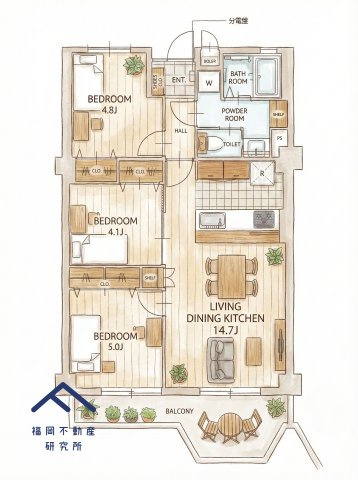 高宮アーバンライフのその他|※画像内の家具・調度品はCG合成であり、実際に設置されているものではありません。また、照明による演出はイメージです。