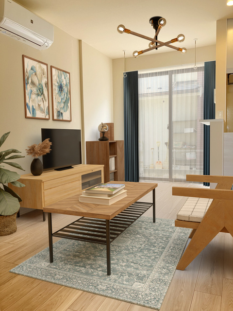 Ｏｎｅｔｔの居間・リビング|写真はイメージです。実際の物件には家具家電等は設置されておりません。