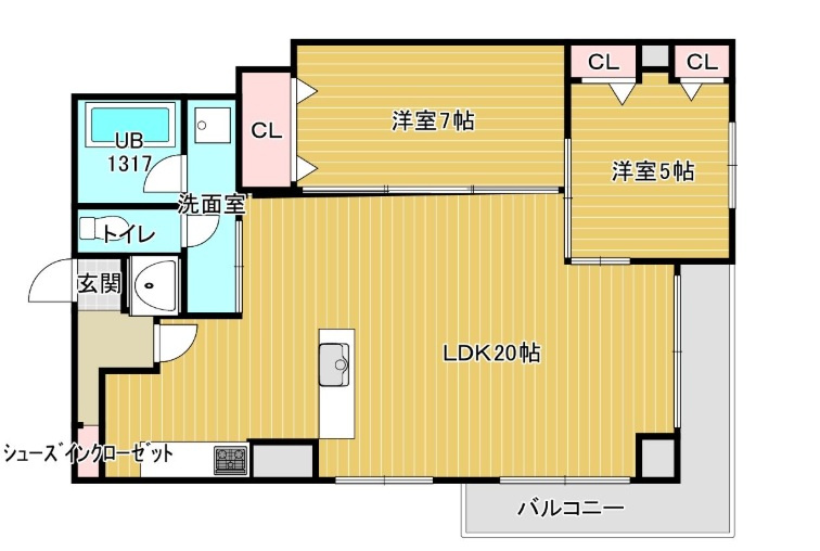 レジデンス高宮の間取り|間取り図です☆