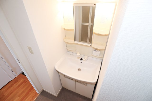 サヴォイザ・セントラルガーデン　９階の独立洗面台|別号室の写真です。現状優先になります。