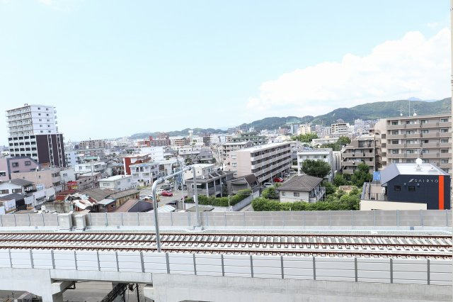 サヴォイザ・セントラルガーデン　９階の展望|別号室の写真です。現状優先になります。