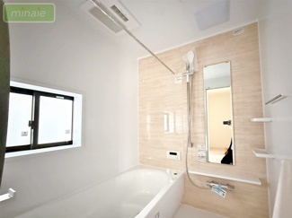 【浴室】 | 小学校7分　コンビニ６分　６m道路　清水口　2号棟 | 同タイプ