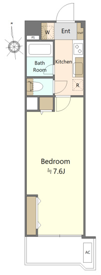 【間取り】 | カーサ第三宇喜田