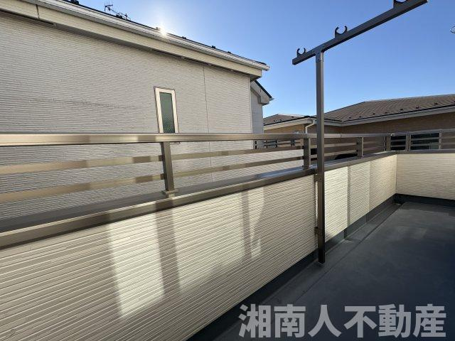 茅ケ崎市室田1丁目　中古戸建のバルコニー|開放的で明るい空間を演出してくれるバルコニーです