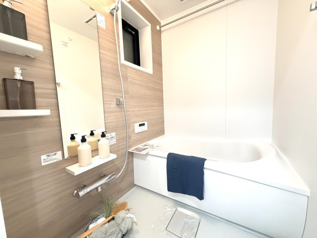 【浴室】 | 【新規リフォーム】グランドメゾン翠Ⅱ | 落ち着いた空間のお風呂です