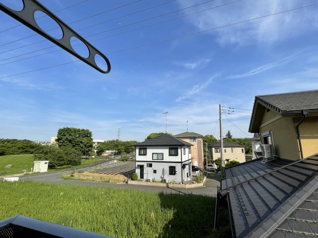多摩市和田のアパートの展望