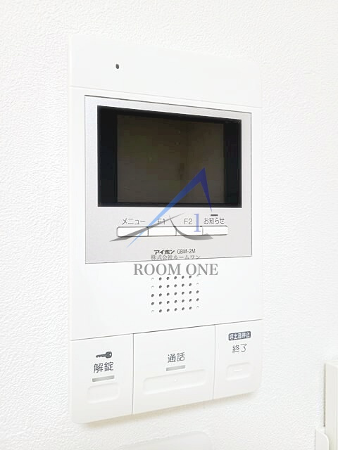 ブランシュール板橋のセキュリティ|モニター付きインターホンです。