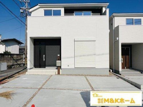 知多郡武豊町大字冨貴字市場　全3棟　1号棟の前面道路含む現地写真|耐震等級3取得♪