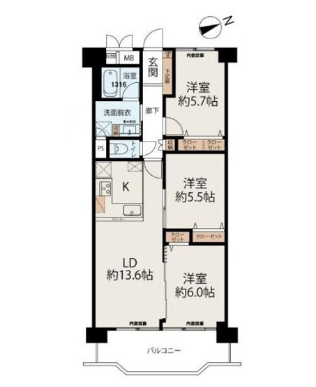 【間取り】 | 千里山サニーハイツ