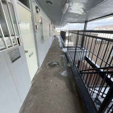 めぐみマンションのロビー