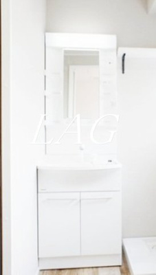 【洗面所】 | フラット５１ | 独立洗面台です。