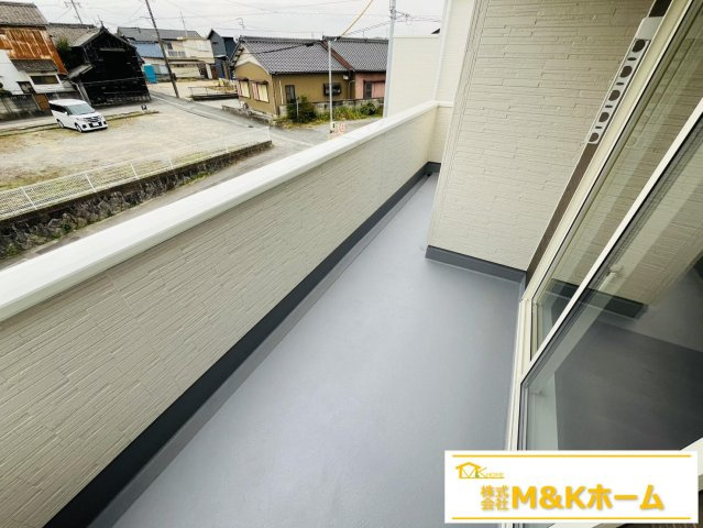 知多郡武豊町大字冨貴字市場　全3棟　2号棟のバルコニー|バルコニー♪