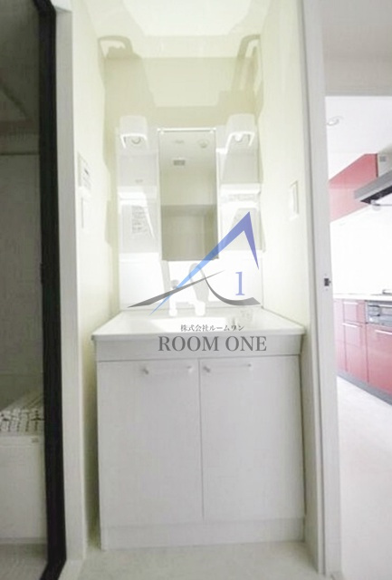 Ｓ．Ｓ．キューベライズの洗面所|独立洗面台です。