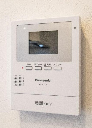 【中古マンション】エンゼルパークサイド鶴ヶ島のセキュリティ|TVモニター付きインターフォン付きで悪質なセールスにも安心