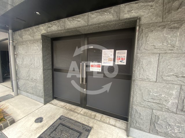 ララプレイスザ・京橋ステラのエントランス|ララプレイスザ・京橋ステラ　ゴミ置き場