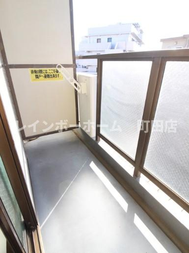 ホーユウコンフォルト大和中央※初期費用分割あと払いサービス利用可能物件のバルコニー