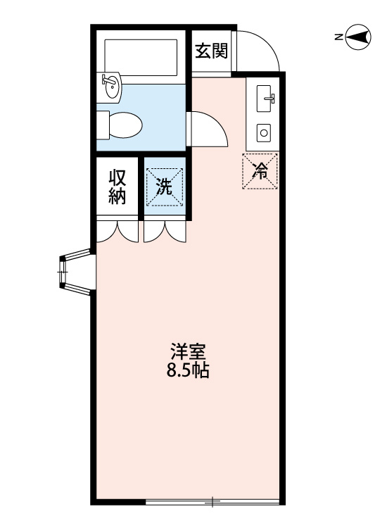 山王アーバンライフの間取り