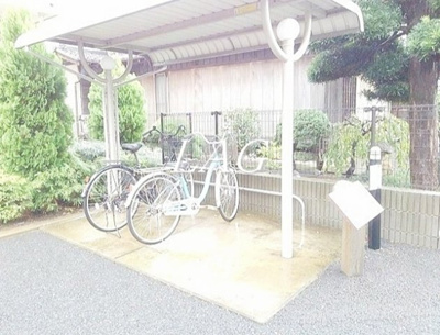 【その他共用部分】 | フラワーレジデンス | 駐輪場です。