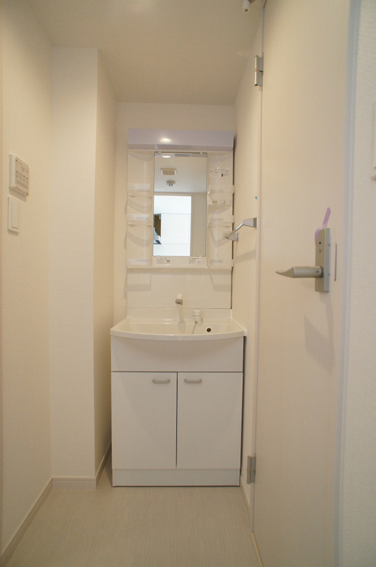 川口市芝富士２丁目の賃貸マンションの独立洗面台
