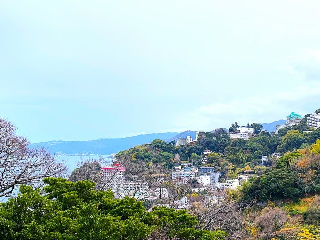 熱海アビタシオン3号棟の展望