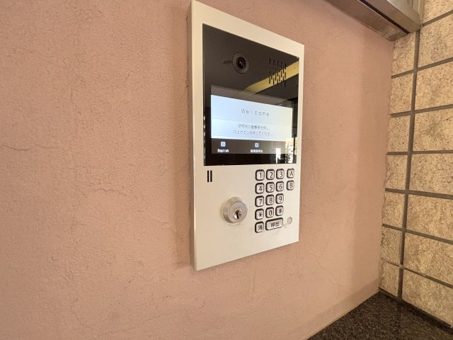 オートロック機能でセキュリティ面でも安心です