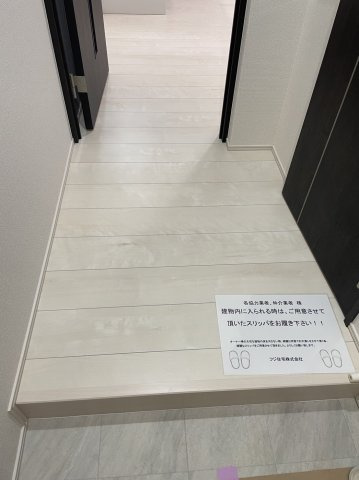 フジパレス高石Ⅲ番館の玄関|ゆったりとした玄関です