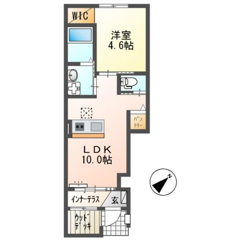 クルールの間取り