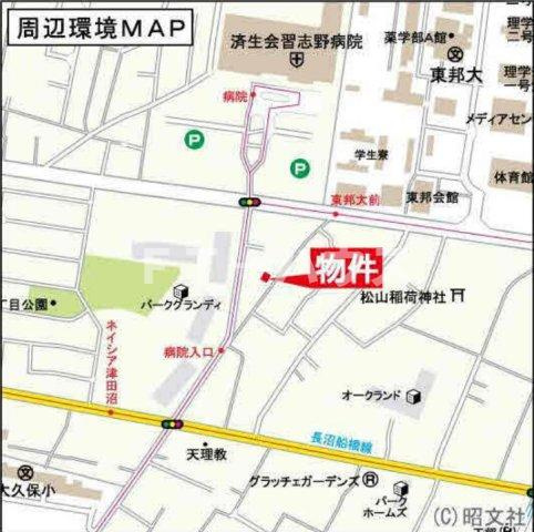 ドリーム・ユーカリの地図