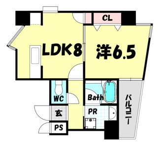【間取り】 | メゾン・ヌーベル新神戸
