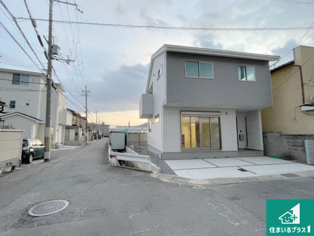 京都市山科区西野楳本町　第4期　新築一戸建ての前面道路含む現地写真|車通りの少ない前面道路！お子様がいらっしゃるご家族でも安心！