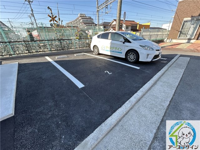 アルポルト西江井ヶ島の駐車場