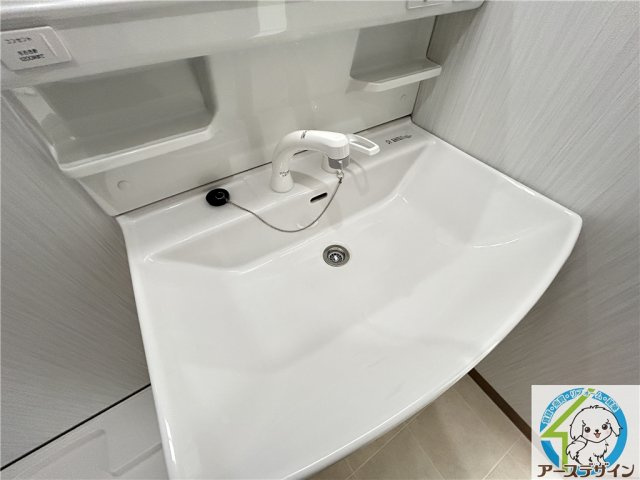 アルポルト西江井ヶ島の独立洗面台