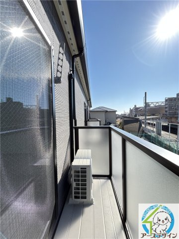 アルポルト西江井ヶ島のバルコニー